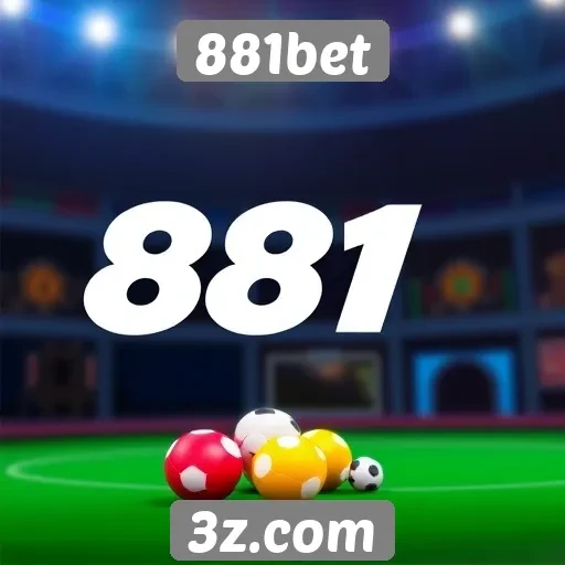 Diversidade de jogos disponíveis no 881bet